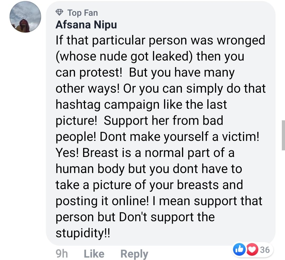 This girl is sharing her own nudes to stand in solidarity with Rabi Pirzada  and the internet is appalled at the stupidity - Diva Magazine