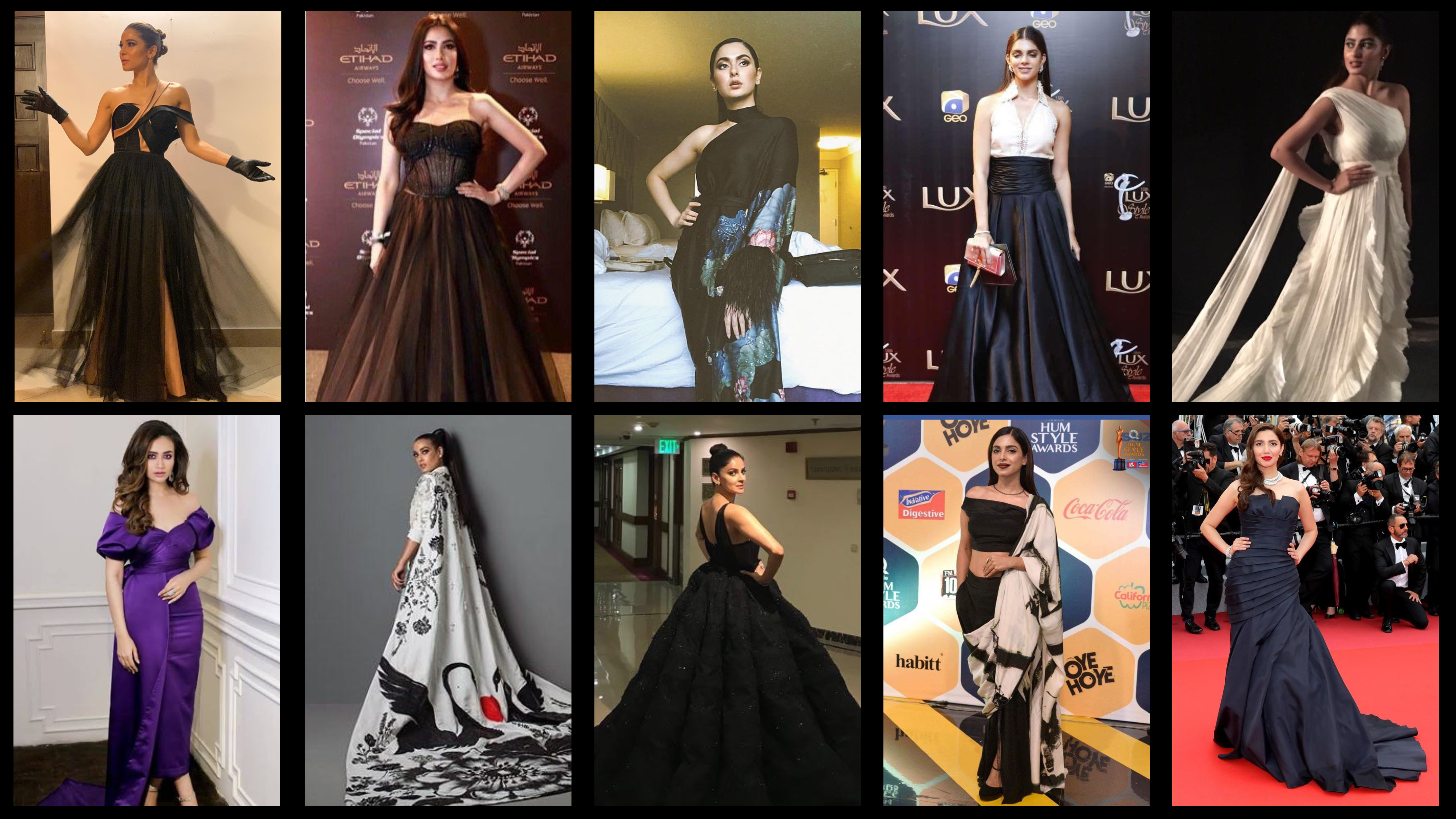 red carpet dresses pakistani