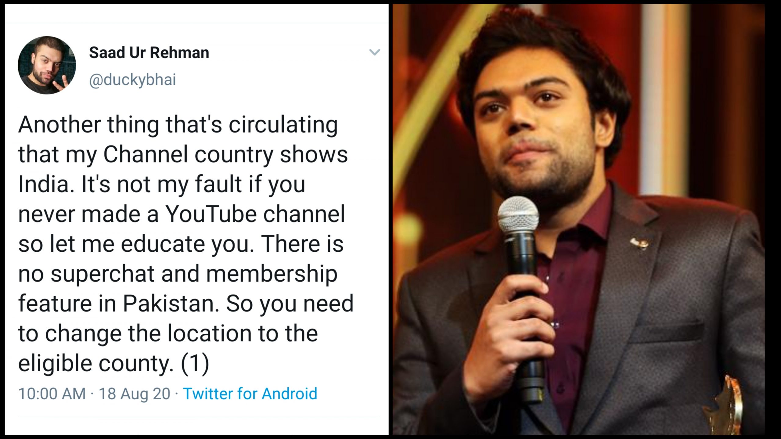 People Are Calling Out Ducky Bhai For Registering His Channel In India 