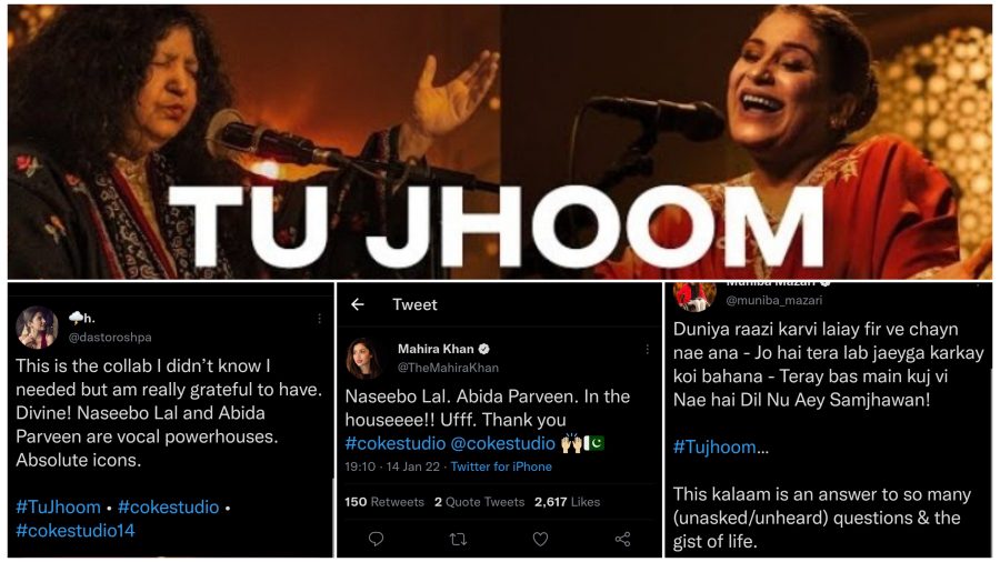 Coke Studio's Tu Jhoom Gets A Big Nod Of Approval From Fans ...