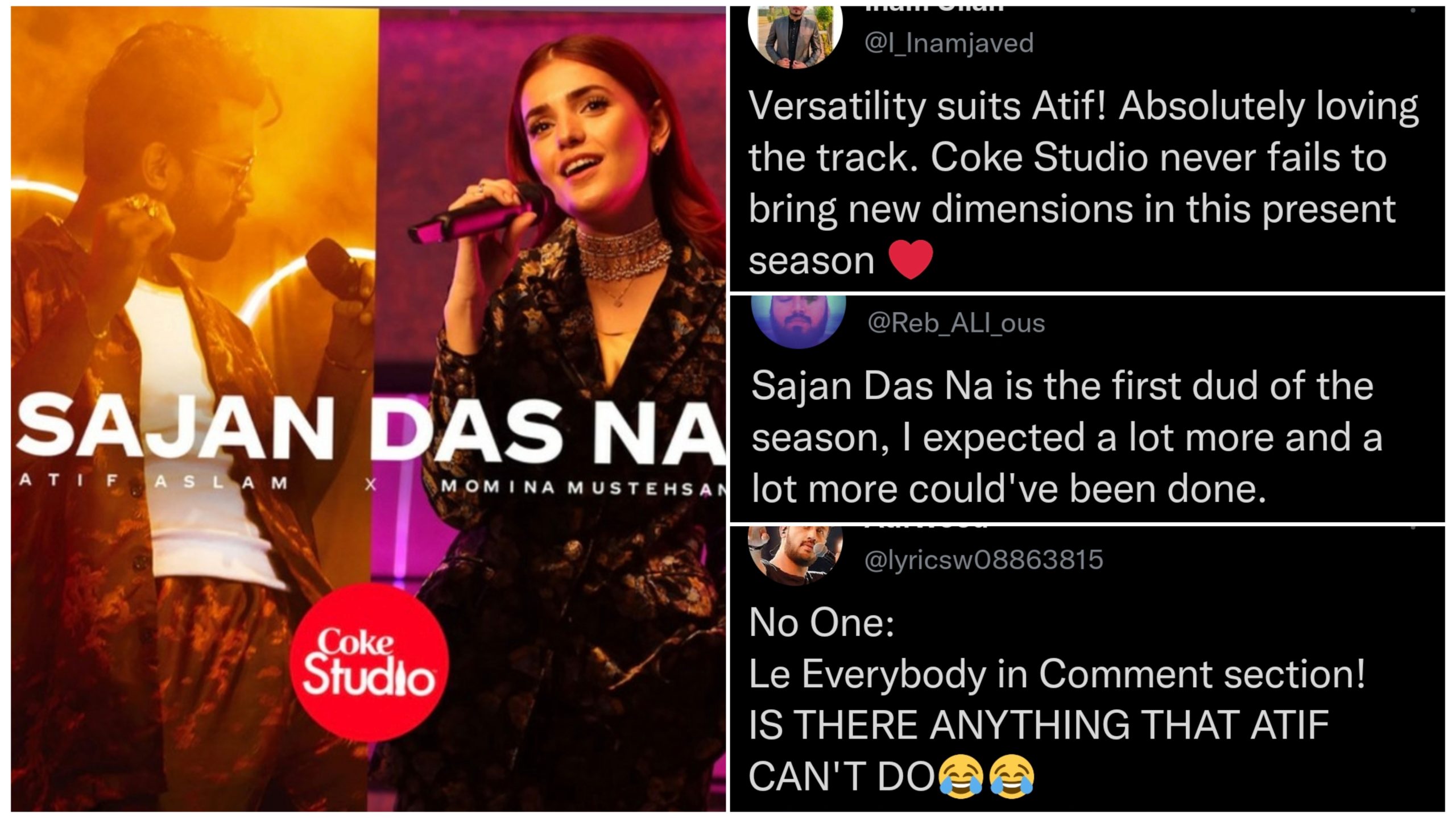 Atif Aslam Xxx Video - Atif Aslam & Momina Mustehsan's Sajan Das Na Gathers Mixed Reviews! - Diva  Magazine