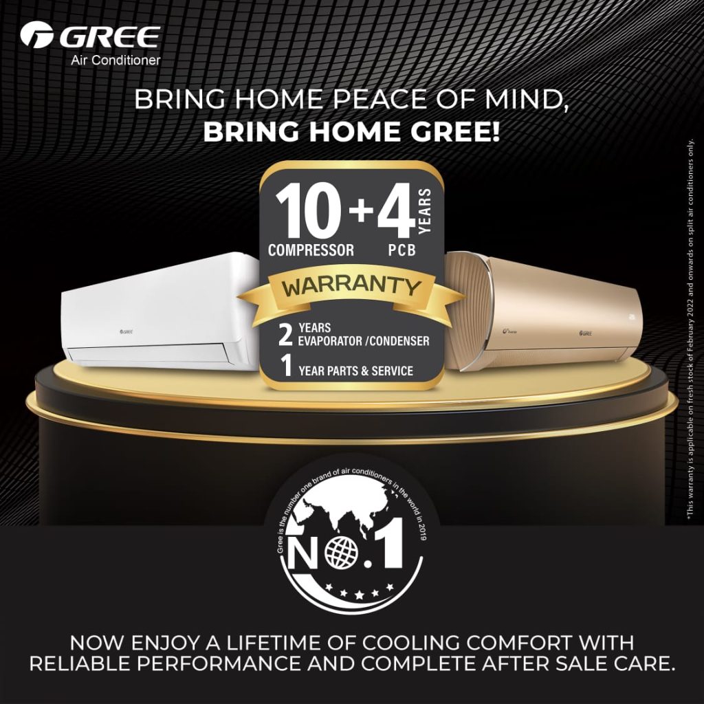 Gree offers 10 years of peace of mind - Diva Magazine