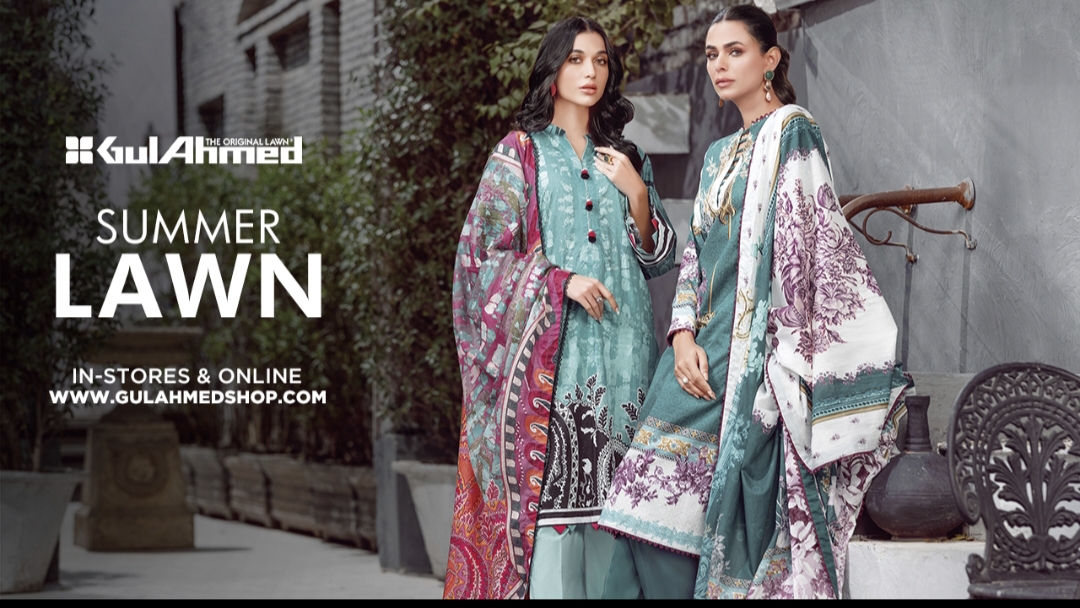 Summer Lawn Collection 2024 - New Designs of GulAhmed Lawn Suits